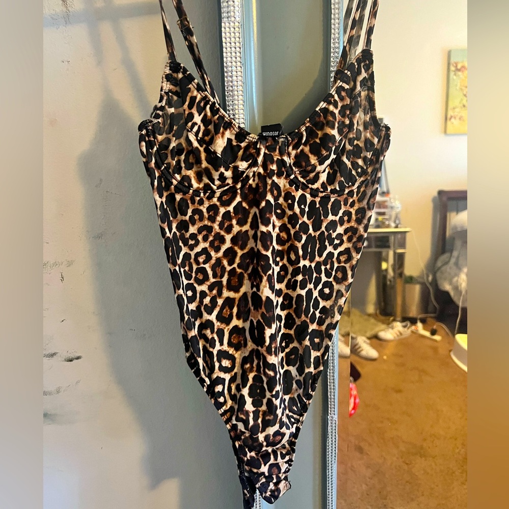 Cheetah bodysuit